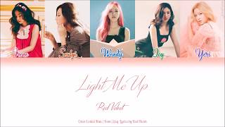 Red Velvet (레드벨벳) — Light Me Up (Han|Rom|Eng Color Coded Lyrics by Red Heart)