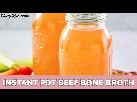 How to Make Instant Pot Beef Bone Broth