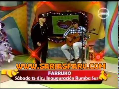 Sebastian Landa (José Feliciano peruano) junto a farruko SU HIJA ME GUSTA