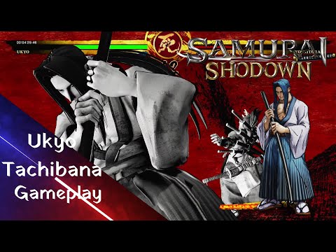 Samurai Shodown - Ukyo Tachibana story playthrough (PS4)