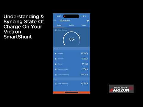 Understand & Syncing State Of Charge On Your Victron Smartshunt
