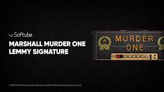 Video thumbnail for Introducing Marshall Murder One Lemmy Signature – Softube by SoftubeStudios