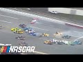 Huge wrecks breaks out in the NASCAR Truck Series race at Talladega Superspeedway