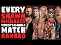 Every Shawn Michaels WWE WrestleMania Match Ranked From WORST To BEST