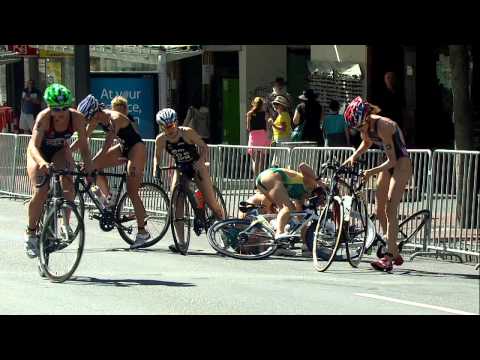2014 ITU World Triathlon Auckland - Elite Women's Highlights