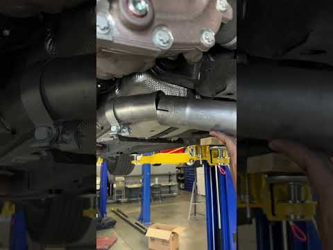 5.0 Mustang MBPR Exhaust Install | Sound #shorts #mustang #exhaustsound