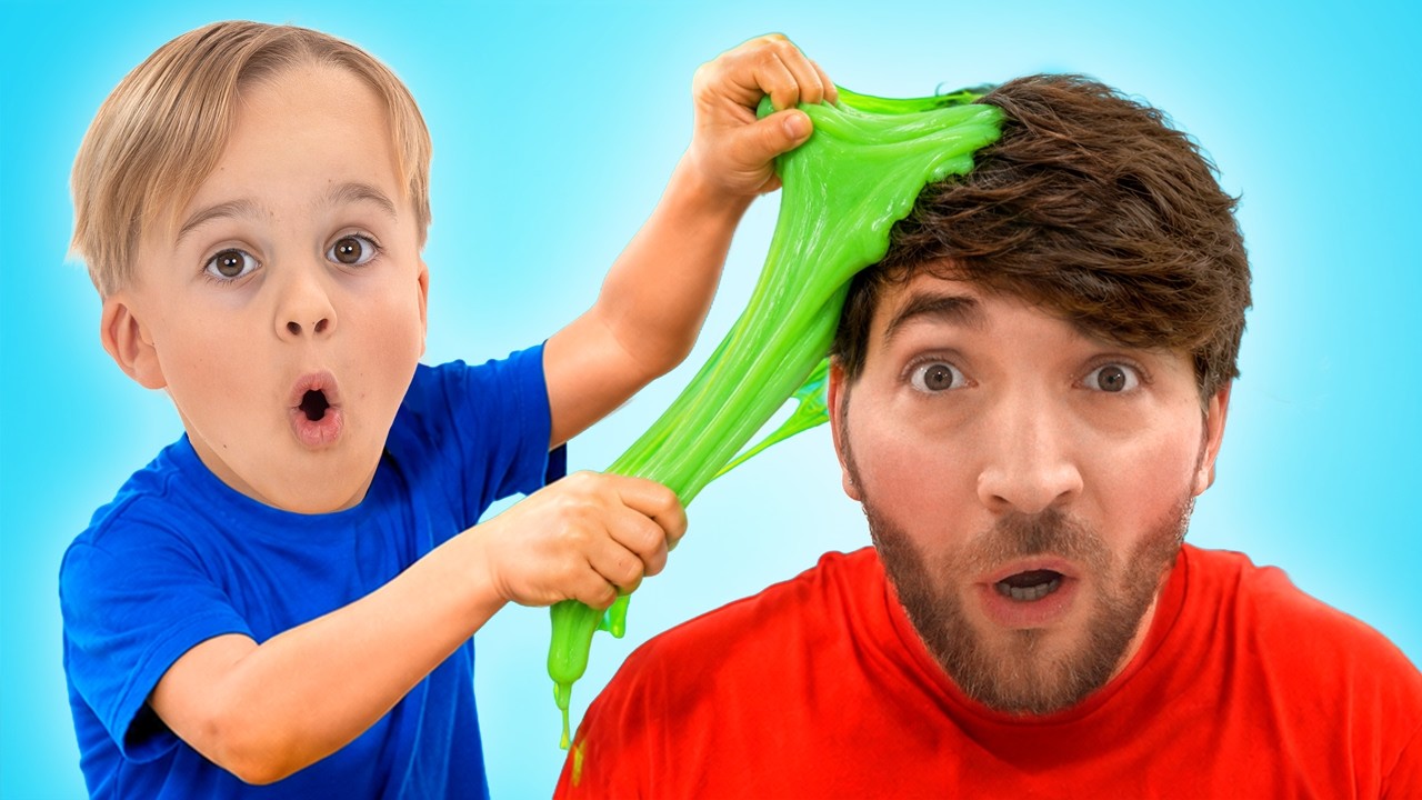 Vlad and Niki - Funny Story about Uncle’s New Hairstyle