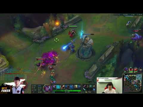 Varus vs tristana // (Korean rank) // Faker Stream patch 8.8