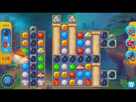 [FISHDOM Walkthrough] Level 8204 Super Hard