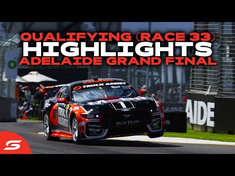 Valvoline Highlights: Race 33 Qualifying - bp Adelaide Grand Final | Repco Supercars Championship