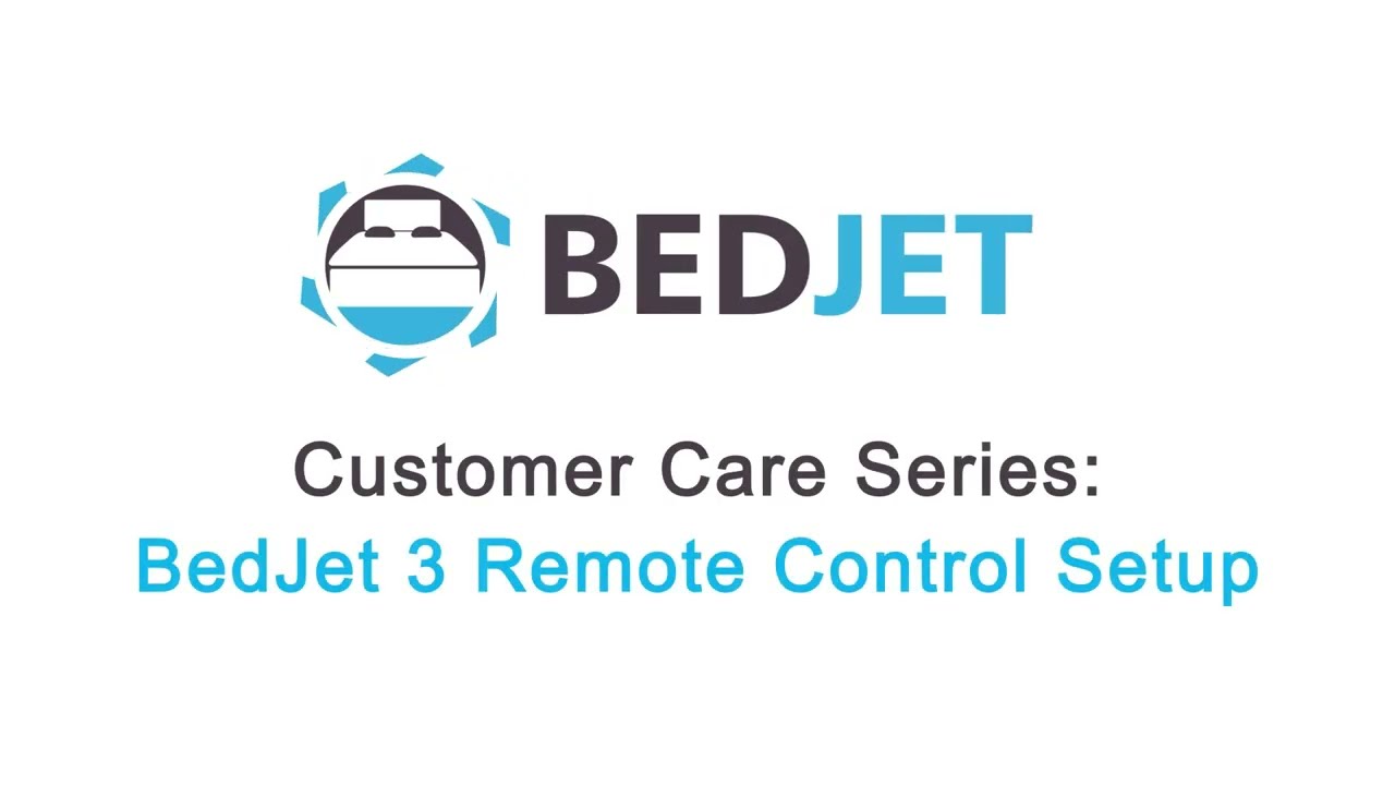 BedJet Smart Remote New Device Setup