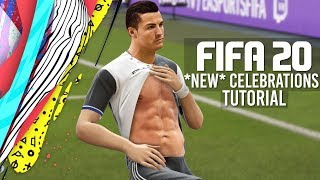 FIFA 20 ALL NEW CELEBRATIONS TUTORIAL | PS4 and Xbox