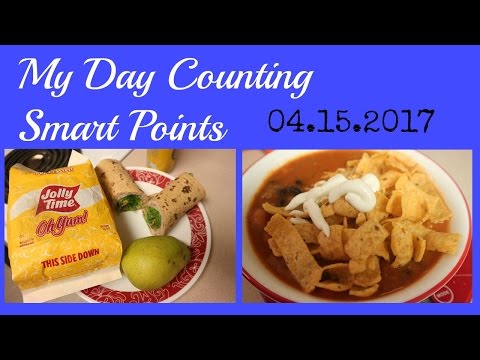What I ate today counting Smart Points on Weight Watchers! (04.15.2017)