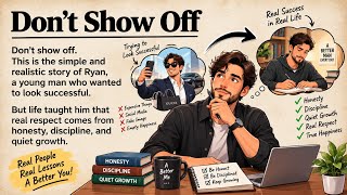 Don’t Show Off | Show Up And Build Real Respect | Graded Reader | Learn English Through Story 🔥