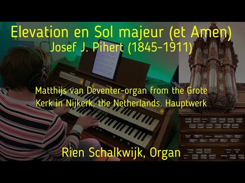 Elevation en Sol majeur (et Amen), Josef J. Pihert (1845-1911)