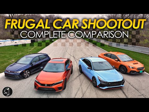 Subaru WRX vs Elantra N, Civic Si, and VW GTI | You Can't Lose