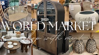WORLD MARKET SHOP WITH ME! NEW HOME DECOR 2025