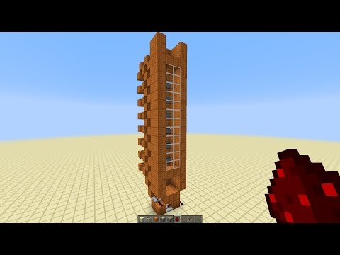 Tsskyx - Minecraft - UPDATED Fast Piston Elevator For 1.7/1.19 [Tutorial]