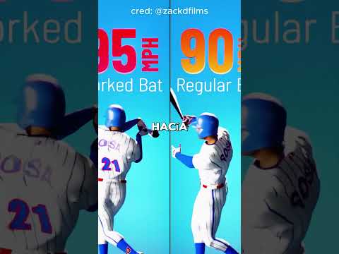 Estrella del béisbol pillada con un bate con corcho 🤨