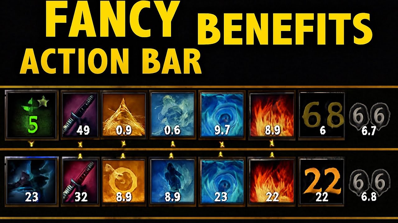 Why Fancy Action Bar Beats ESO’s Default | Buffs, Crux, Dual-Bar View Explained