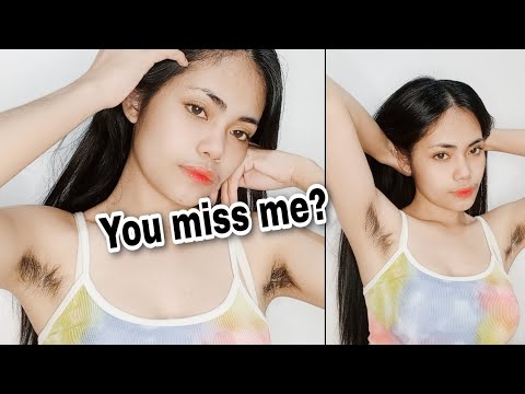 You miss me?Pimples attacking my face b'cuz so stressful in schoolwork+insert Female armpits hair