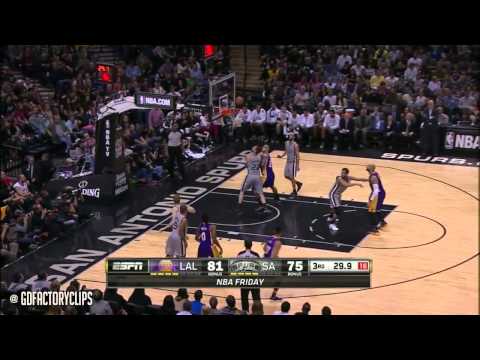 Nick Young Full Highlights at Spurs 2014 12 12   29 Pts, Swaggy P WITH THE DAGGER 3!