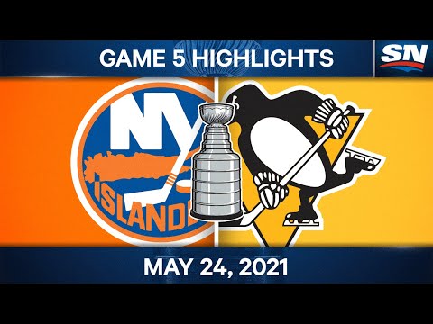 NHL Game Highlights | Islanders vs. Penguins, Game 5 - May 24, 2021