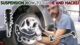 Ford Taurus Front Suspension Replacement - How To & Hacks!
