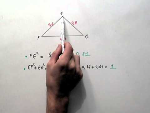 comment appliquer la reciproque du theoreme de pythagore