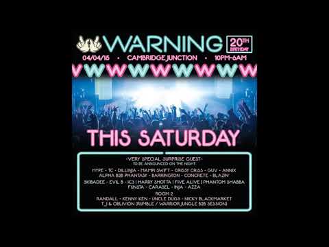 DJ Guv & MC Azza - Warning 20th Birthday 2015