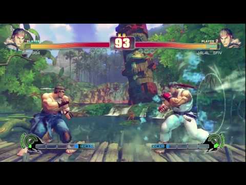 Street Fighter 4 - Online Casual Match 01 - [HD]