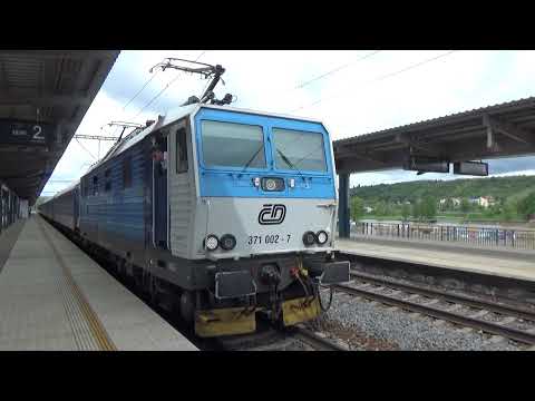 Rychlík 679 Labe odjezd Praha Holešovice
