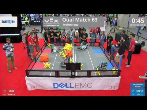 2017 VRC Tech Q63 - 7686 9447A vs 5691X 2011D - 7 to 44