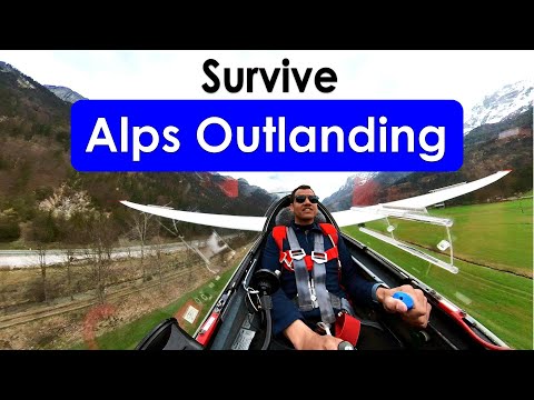 Surviving an Outlanding in the Alps - With Commentary