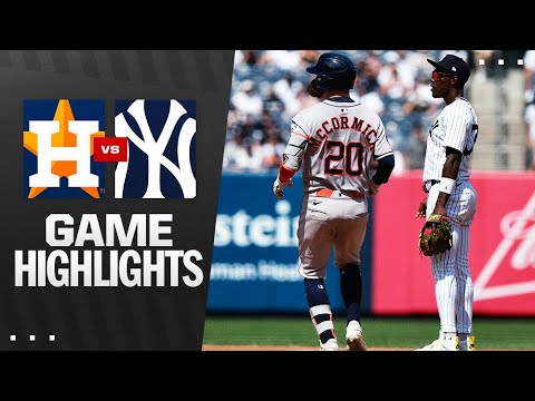 Astros vs. Yankees Game Highlights (8/10/25) | MLB Highlights