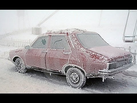 Cold Diesel Engines Starting Up