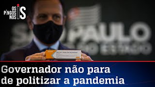 Doria quer aplicar vacina chinesa em janeiro