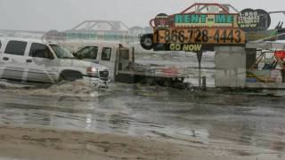 preview picture of video 'Pismo Beach - Oceano Dunes - Creek River Crossing - Feb 2011'