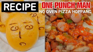 NO OVEN설명) 원펀맨 피자호빵 만드는법 HOW TO MAKE A One-Punch Man Pizza hoppang [스윗더미 . Sweet The MI]