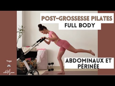 18 MIN Pilates POSTNATAL | abdominaux et périnée
