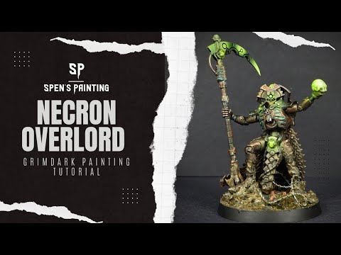 How to paint: Grimdark Necrons - grime, rust, OSL and more!