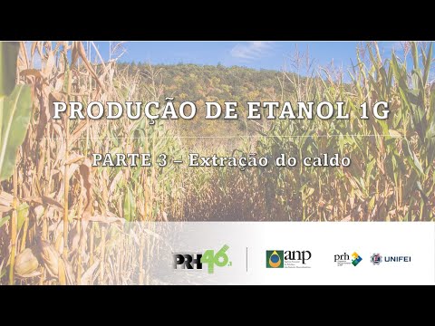 PRODUÇÃO DE ETANOL 1G – Extração do caldo da cana-de-açúcar