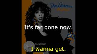Donna Summer - Dinner with Gershwin (LP Version) LYRICS SHM "All Systems Go" 1987