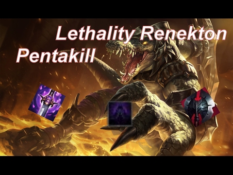 Full Lethality Renekton! | Pentakill | Quicksand Montage #9