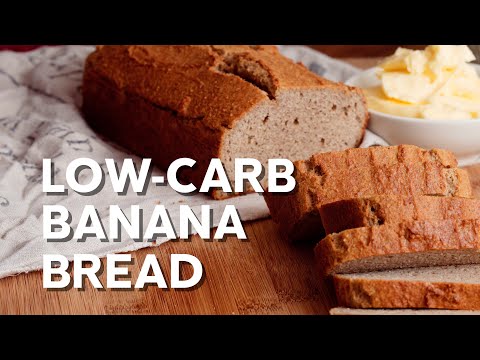 Low carb banana bread