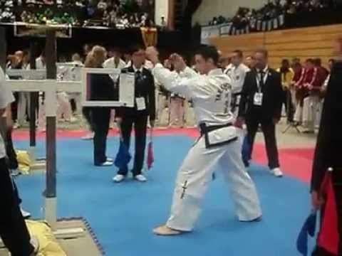 ITF Taekwon-do World Cup Brighton 2012 - Power Breaking World Champion Julián Tavric