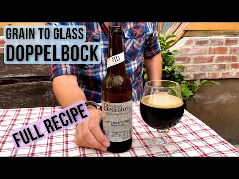 How to brew a great Doppelbock with Novalager - brewing a dark lager - Grain to Glass