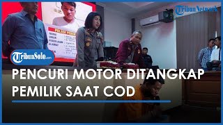 Nasib Apes Maling Motor di Semarang, Ditangkap Korbannya saat COD, Kini Nasibya hanya Bisa Pasrah