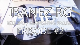 Video thumbnail for Ibanez RG5SP2 Relicing / REFINISHING Project Episode #2 by Metal Guitar Stuff / Tore Fagerheim