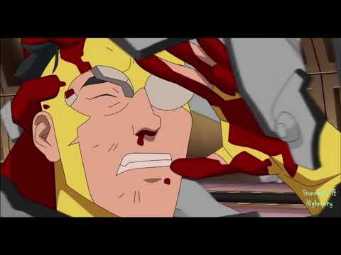 Omni-Man goes RAMPAGE the Invincible